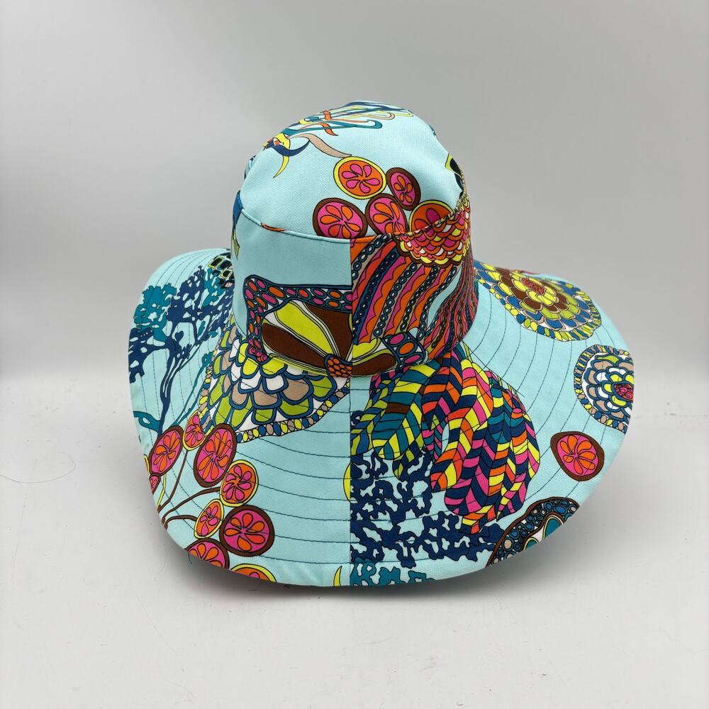 Trina Turk Finding Dory Nemo Sun Hat Wide Brim Beach Vacation Disney - Picture 3 of 9